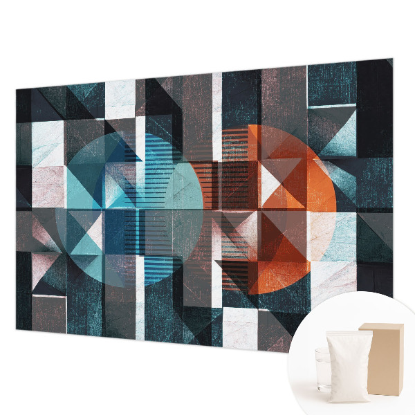 Fototapeta fizelinowa do sypialni Abstrakcyjne formy