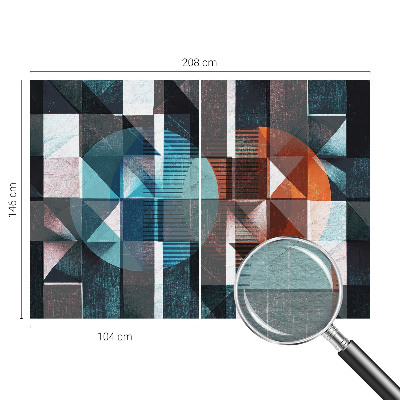 Fototapeta fizelinowa do sypialni Abstrakcyjne formy