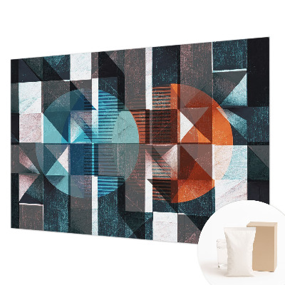 Fototapeta fizelinowa do sypialni Abstrakcyjne formy