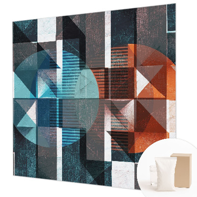 Fototapeta fizelinowa do sypialni Abstrakcyjne formy