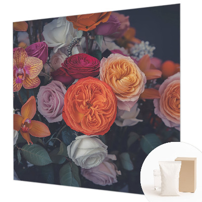 Tapeta fotograficzna Kolorowy bukiet