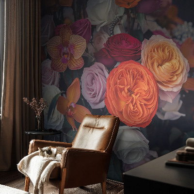 Tapeta fotograficzna Kolorowy bukiet