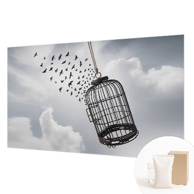 Tapeta fotograficzna fizelinowa Ptaki fruwające