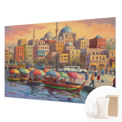 Nowoczesna fototapeta do salonu Miejskie wybrzeże