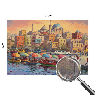 Nowoczesna fototapeta do salonu Nowoczesna fototapeta do salonu Miejskie wybrzeże