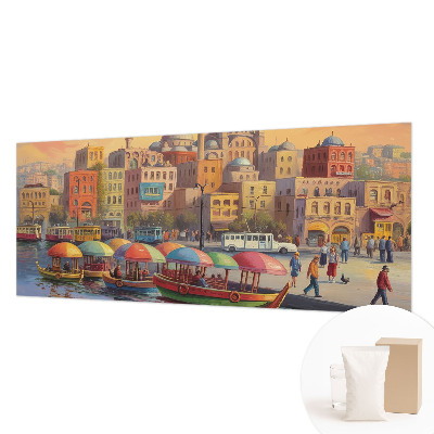 Nowoczesna fototapeta do salonu Nowoczesna fototapeta do salonu Miejskie wybrzeże