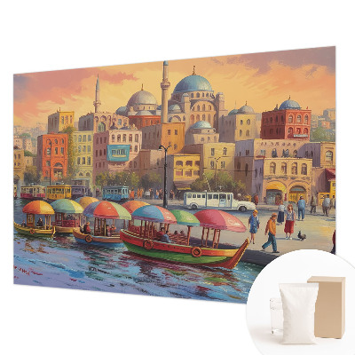 Nowoczesna fototapeta do salonu Nowoczesna fototapeta do salonu Miejskie wybrzeże