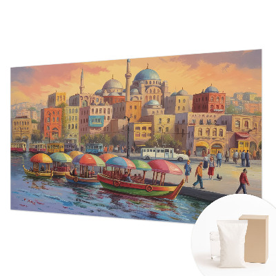 Nowoczesna fototapeta do salonu Nowoczesna fototapeta do salonu Miejskie wybrzeże