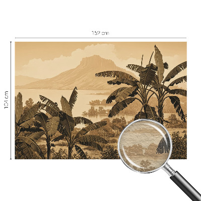 Fototapeta na ścianę z tropikalną panoramą