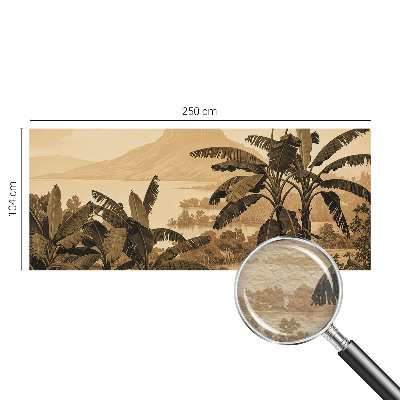 Fototapeta na ścianę z tropikalną panoramą