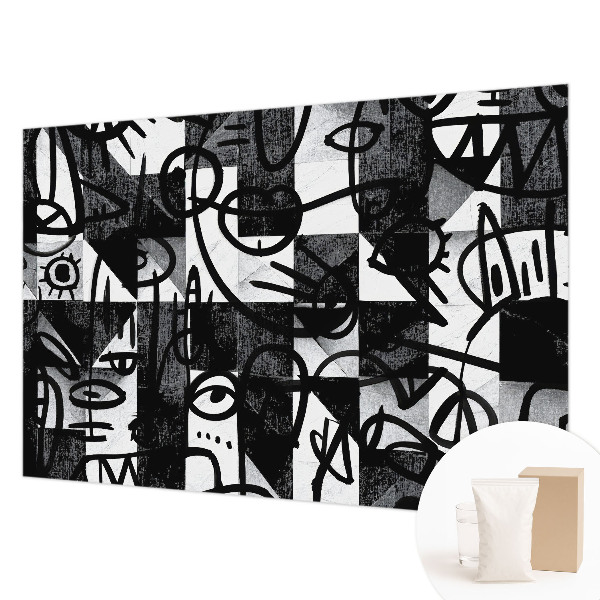 Dekoracyjna fototapeta na ścianę Rysunkowy chaos