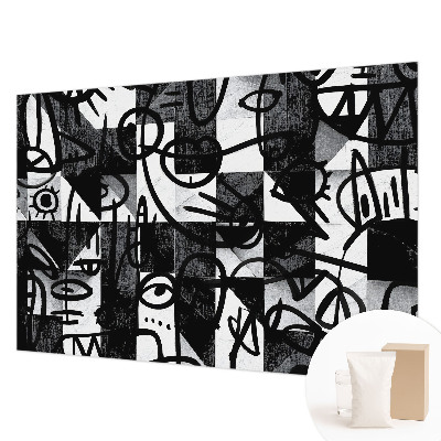 Dekoracyjna fototapeta na ścianę Rysunkowy chaos