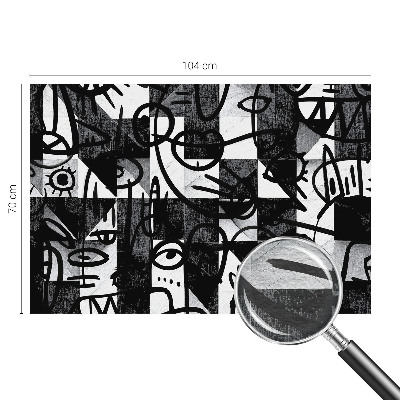 Dekoracyjna fototapeta na ścianę Rysunkowy chaos