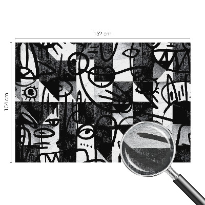 Dekoracyjna fototapeta na ścianę Rysunkowy chaos