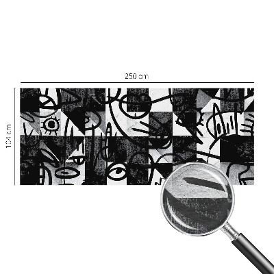 Dekoracyjna fototapeta na ścianę Rysunkowy chaos