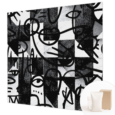 Dekoracyjna fototapeta na ścianę Rysunkowy chaos