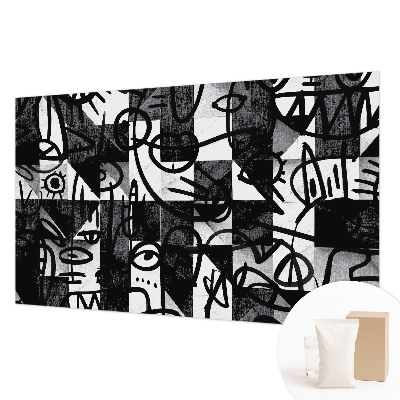 Dekoracyjna fototapeta na ścianę Rysunkowy chaos