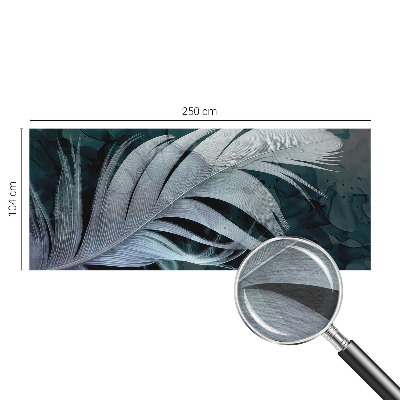 Tapeta fotograficzna z motywem eterycznego pióra