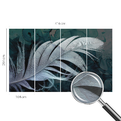 Tapeta fotograficzna Eteryczne pióro