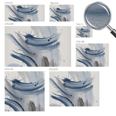 Tapeta fotograficzna Artystyczne pociągnięcia