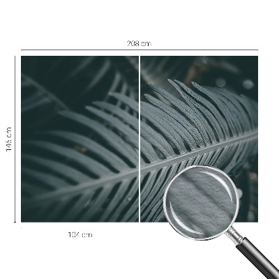 Dekoracyjna fototapeta na ścianę Dekoracyjna fototapeta na ścianę Zielony liść