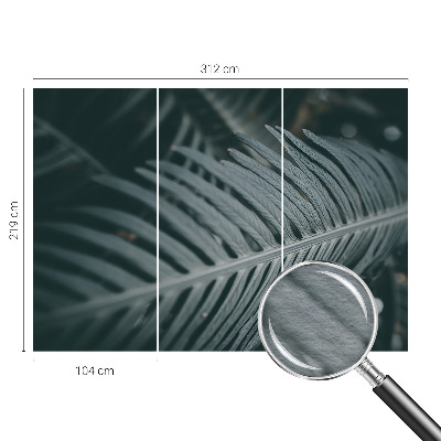 Dekoracyjna fototapeta na ścianę Dekoracyjna fototapeta na ścianę Zielony liść