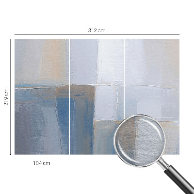 Fototapeta fizelinowa z nadrukiem Harmonijna abstrakcja