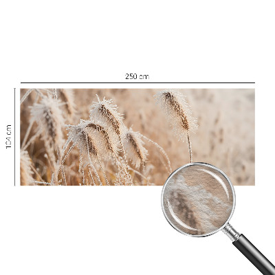 Fototapeta fizelinowa do sypialni z motywem zimowego pejzażu