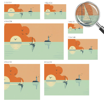 Fototapeta na ścianę Morski zachwyt