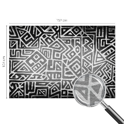 Tapeta fotograficzna fizelinowa z geometrycznym motywem przypominającym labirynt