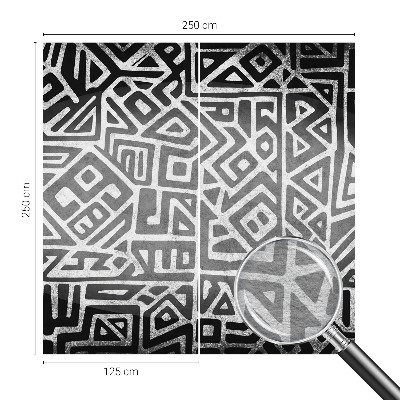 Tapeta fotograficzna fizelinowa z geometrycznym motywem przypominającym labirynt