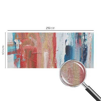 Nowoczesna fototapeta do salonu Kolorowe abstrakcje