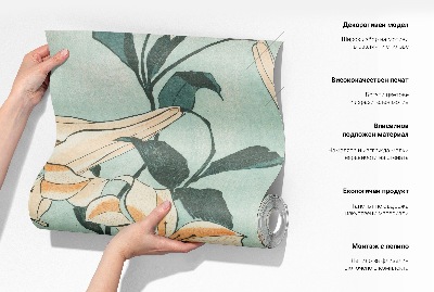 Nowoczesna fototapeta do salonu z kolorowymi abstrakcjami