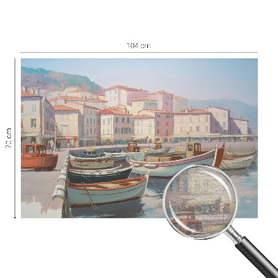 Dekoracyjna fototapeta na ścianę Dekoracyjna fototapeta na ścianę Nadmorska przystań