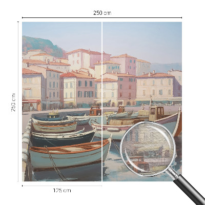 Dekoracyjna fototapeta na ścianę Dekoracyjna fototapeta na ścianę Nadmorska przystań