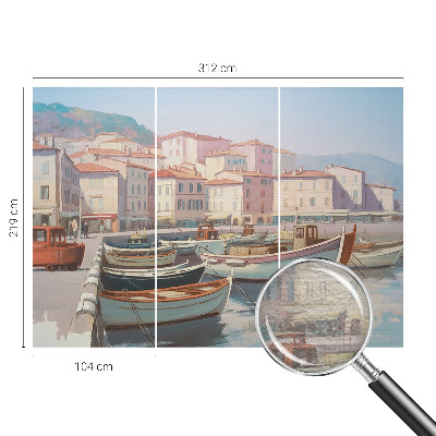 Dekoracyjna fototapeta na ścianę Dekoracyjna fototapeta na ścianę Nadmorska przystań