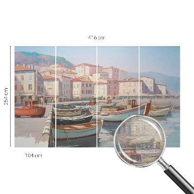 Dekoracyjna fototapeta na ścianę Dekoracyjna fototapeta na ścianę Nadmorska przystań