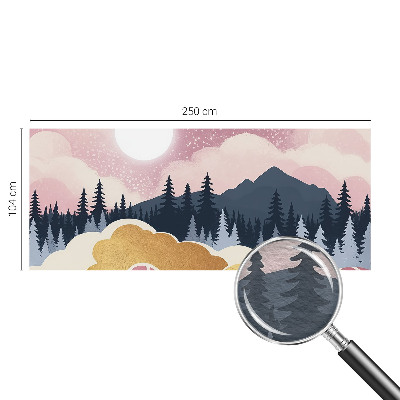 Fototapeta fizelinowa do sypialni Różowy zachód