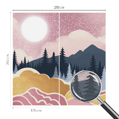 Fototapeta fizelinowa do sypialni Różowy zachód