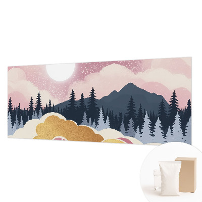 Fototapeta fizelinowa do sypialni Różowy zachód