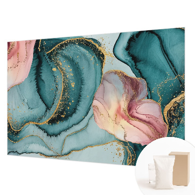 Nowoczesna fototapeta do salonu Artystyczne fale