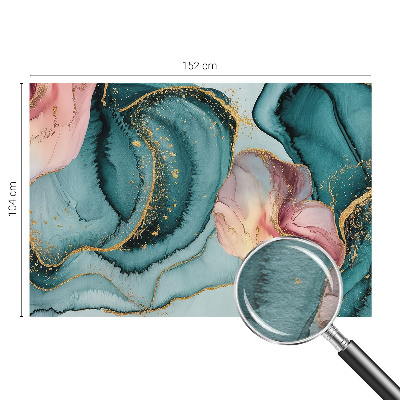 Nowoczesna fototapeta do salonu Artystyczne fale