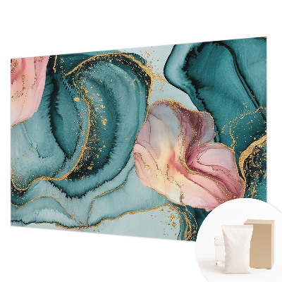 Nowoczesna fototapeta do salonu Artystyczne fale