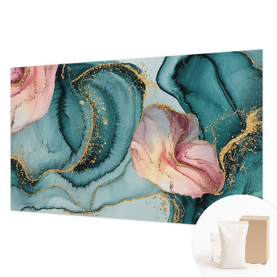 Nowoczesna fototapeta do salonu Artystyczne fale