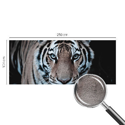 Tapeta fotograficzna z motywem tygrysiego portretu