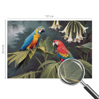 Dekoracyjna fototapeta na ścianę Kolorowe papugi