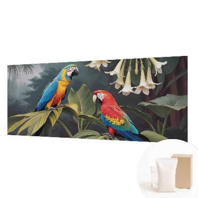 Dekoracyjna fototapeta na ścianę Kolorowe papugi