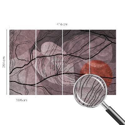Fototapeta fizelinowa z nadrukiem Energetyczna abstrakcja