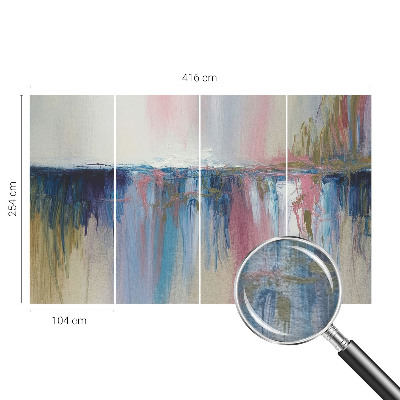 Tapeta fotograficzna fizelinowa Kolorowa abstrakcja