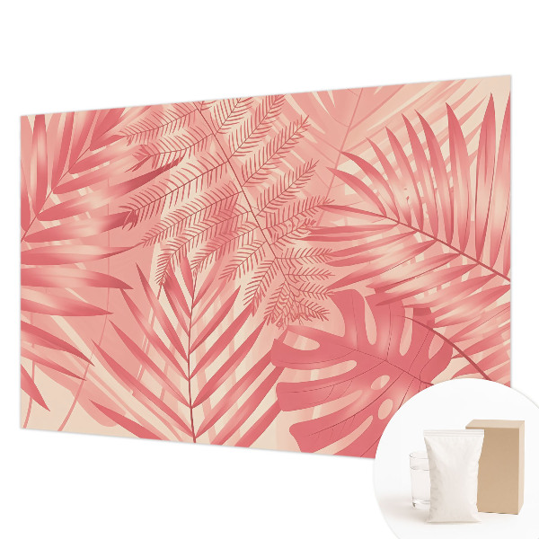 Dekoracyjna fototapeta na ścianę Tropikalne liście